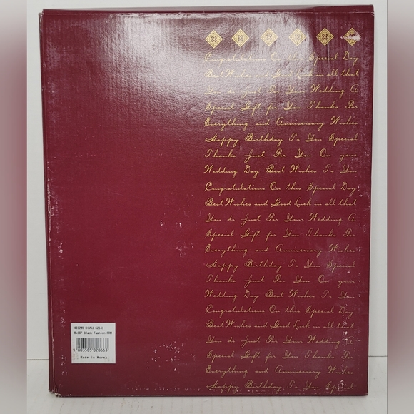 8x10 Engraveable Black Fashion Picture Frame - Picture 4 of 4